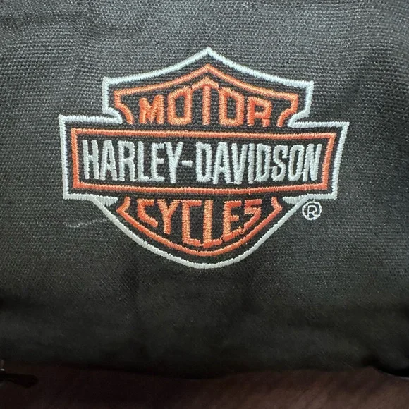 Harley-Davidson Canvas Motorcycle Roll Tool Kit Organizer Bag Ready for Sturgis! - Picture 8 of 13